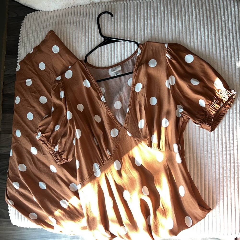 Polka dot maxi dress A NEW DAY